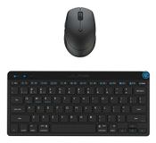 JLab GO Bundle - Draadloos toetsenbord en muis - QWERTY - Zwart