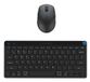 JLab GO Bundle - Draadloos toetsenbord en muis - QWERTY - Zwart