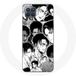 Maniacase Oppo A93 5G Hoesje Aanval van de Titanen Manga Levi Ackerman