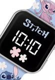 Disney Lilo & Stitch LED Horloge met Blauwe Band