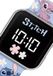 Disney Lilo & Stitch LED Horloge met Blauwe Band