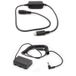 ExPro Panasonic Dummy accu USB-C adapterset accutype Panasonic DMW-BLF19E