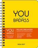You Andrews McMeel Publishing You Are a Badass Deluxe Organizer 17-Month 2026-2027 Weekly/Monthly Planner