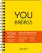 You Andrews McMeel Publishing You Are a Badass Deluxe Organizer 17-Month 2026-2027 Weekly/Monthly Planner