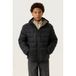 Garcia winterjas - zwart Jongens Polyamide Capuchon Effen - maat 128/134