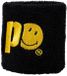 Prince Polsband Prince X Smiley Zwart Badstof L