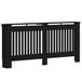 VidaXL Radiatorafdekking noir chêne 172 x 19 x 81,5 cm bois ouvragé