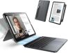 ESR Toetsenbord Hoes Geschikt voor iPad Air 13 (2024/2025) | Shift Book Case | Magnetisch Afneembaar Toetsenbord | Beschermhoes met Standaard | Verlichte Toetsen | Grijs