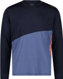 CMP Unlimitech lange mouwen shirt zwartblauw maat 46
