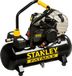 STANLEY - professionele compressor - met smering - horizontaal - 12 l / 2 pk / 10 bar