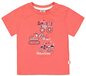 SALT AND PEPPER Baby Boys Vehicle Applique OC T-Shirt - Papaya - Size 62