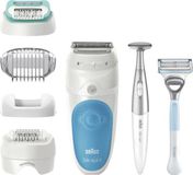 Braun Silk-épil 5 810 + Gillette Venus Trimmer Bleu, Blanc
