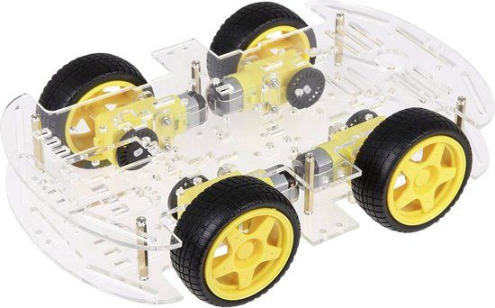 Joy-it Robot chassis Arduino-Robot Car Kit 01 Robot03 - Techniek - Kunststof