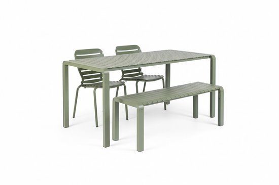 Zuiver Vondel Tuinset 4 personen - Groen