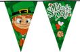 Boland Bol St. Patrick's Day Vlaggenlijn Slinger - 8 Meter - Ierland Thema Vlaggetjes - Kunststof - Multi