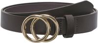 ONLY CARMAKOMA CARRASMI PU JEANS BELT - Vrouwen - Coffee Bean