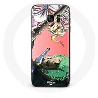 Maniacase Etui voor Samsung Galaxy S7 Edge Yamato Et Zoro One Piece Anime Poster