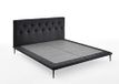 Atlantic Home Collection Designbed Palm 160 x 200 cm, platformbed zonder matras, zwart