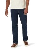 Wrangler Authentics Klassieke jeans met comfortabele taille voor heren, Donkere Indigo, 36W / 32L