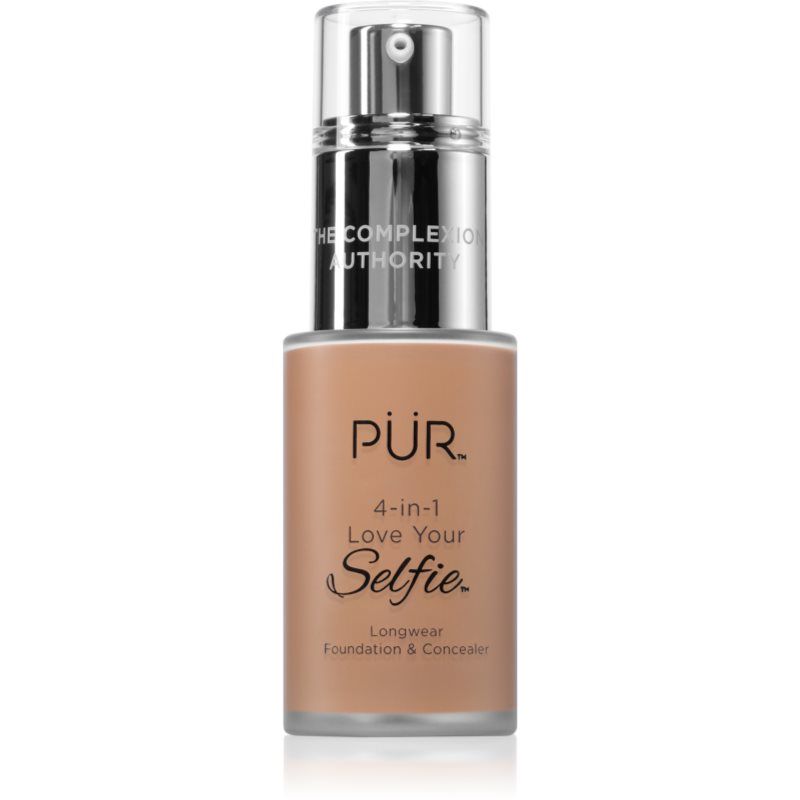 PÜR Cosmetics PUR Cosmetics 4-in-1 Love Your Selfie Longwear Foundation and Concealer – TN3-1 oz