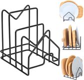 Unyqoos® Organiseur de cuisine peu encombrant pour planches à découper et couvercles de casseroles