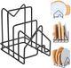 Unyqoos® Organiseur de cuisine peu encombrant pour planches à découper et couvercles de casseroles