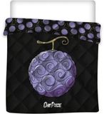 One Piece Aymax One Piece Beddensprei 240 x 220 cm Polyester Zwart