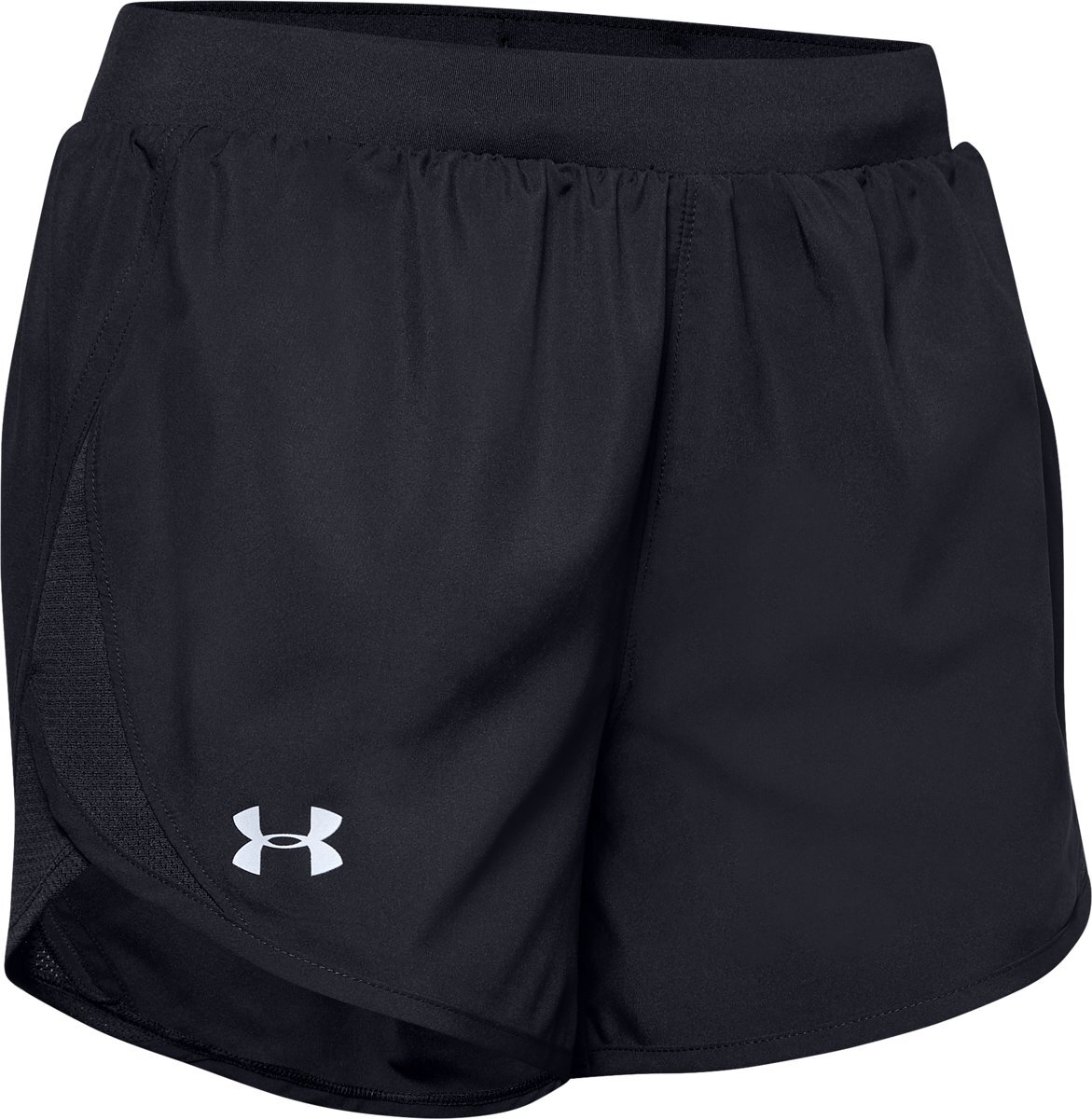 Under Armour W Fly By 2.0 Short Dames Sportbroek - Maat L - Black / Black / Reflective