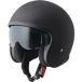 GMS-Moto Ride, casque ouvert, Noir Mat, L