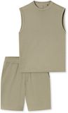SCHIESSER Pyjama kort Heren Jade Katoen/Polyester