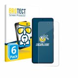 BROTECT Screenprotector 6 Stuks voor Samsung Galaxy S26 Beschermglas transparant