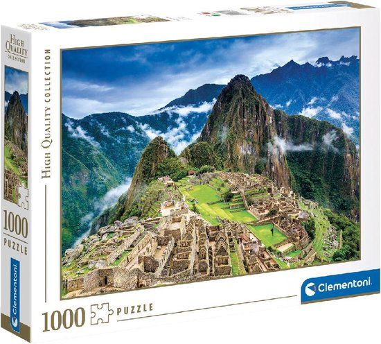 Clementoni Machu Picchu Legpuzzel 1000 stukjes - 8005125396047