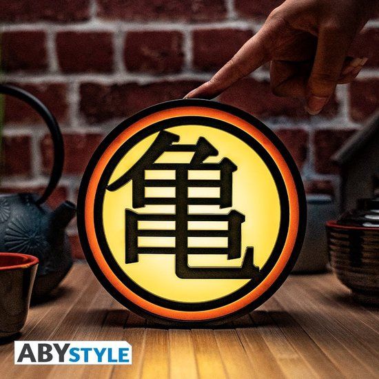 Abystyle Dragon Ball Z - Kame Symbol Light - 17x17cm - Battery Powered - Orange