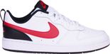 Nike Court Borough Low 2 (GS) Junior Sneakers Weiß/Schwarz/Rot Größe 39