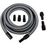 Cen-Tec Systems Staande en bus vacuümverlengslang en bevestigingskit, zwart, 20 Ft w/adapters