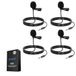 Neewer Lavalier Revers Microfoon Compatibel met Rode Wireless GO II Draadloze Pro DJI Draadloze Microfoon, 3,5 mm TRS Omnidirectionele Condensator Wired Clip On Lav Mic voor YouTube Live Stream, CM5