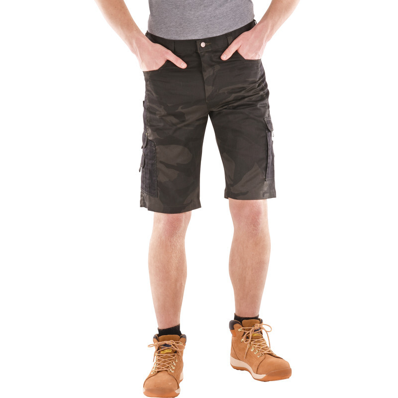 Cerva short camouflage XL groen