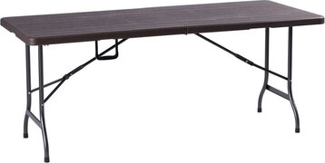 Viking Choice Campingtafel - Klaptafel - 180x75x72 cm - bruin