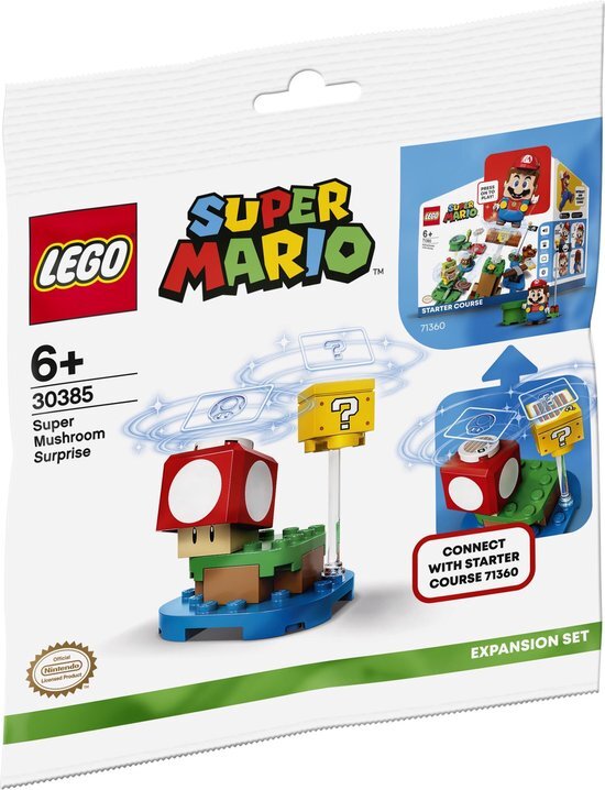 lego Super Mario Super Mushroom-verrassing uitbreidingsset – 30385