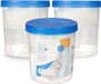 Arte Regal Vochtvanger 800ml - 3x - Tegen schimmel/condens/geur - kelder/garage/huis/kasten - 12 x 14 cm - vocht opnemer korrels in pot