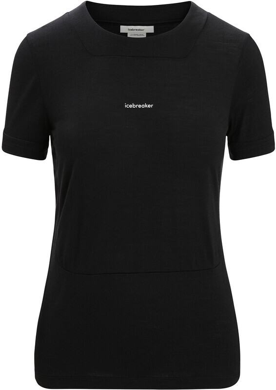 Icebreaker Icebreaker ZoneKnit SS Tee Women, zwart S 2023 T-shirts