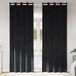 vidaXL Gordijnen 2 stuks Zwart 140 x 245 cm Fluweel