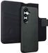 Accezz Leather Bookcase 2-in-1 met MagSafe voor de Samsung Galaxy S25 Plus - Onyx Black