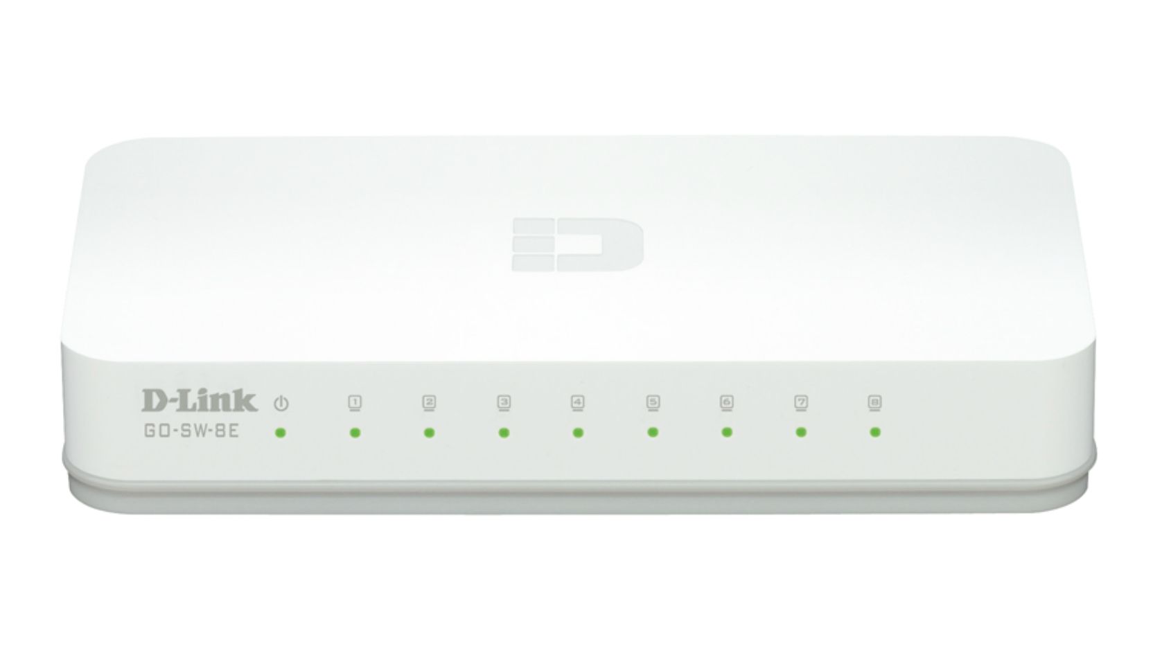 D-Link GO-SW-8E/E - Netwerk switch - Wit