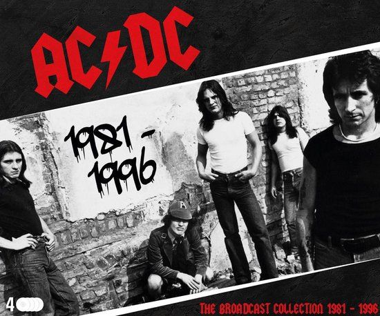 CULT LEGEN AC/DC - The Broadcast Collection 1981-1996 (4CD) - Remastered
