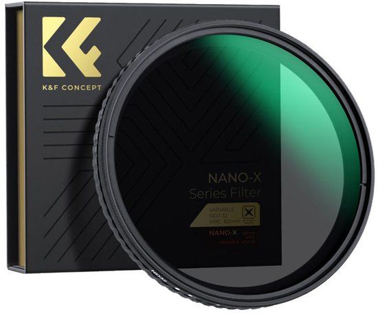 K&F Concept K&F Nano X Variabler Filter ND2-ND32 72mm