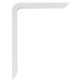 AMIG Support mural 4plus-21112 Étagère Aluminium Blanc (30 x 20 cm)