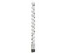 Decoris Mini kerstballen - 14x st - wit - D3 cm - kunststof