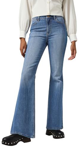 Wrangler Fierce Flare jeans - Dames - meadow - 26W x 32L