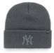 47Brand New York Yankees MLB Haymaker Baseball Cap Charcoal One Size Unisex
